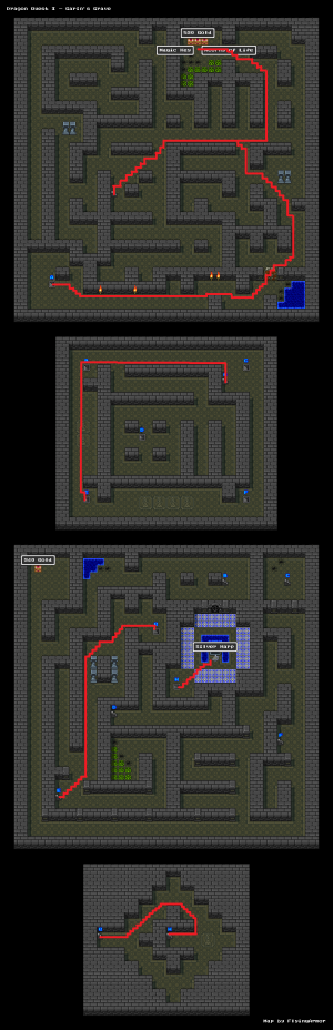 Garai's Tomb path with chest pickup Source: https://www.realmofdarkness.net/dq/wp-content/img/snes/dq/maps/garais-tomb.png